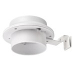 Sieninis lauko šviestuvas Montoro LED 0.06W 3000K Šilta balta (Balta)