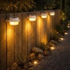 Sieninis lauko šviestuvas Montoro LED 0.06W 3000K Šilta balta (Balta)