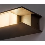 Sieninis lauko šviestuvas Kioni LED 13W 3000K Šilta balta (Antracito)