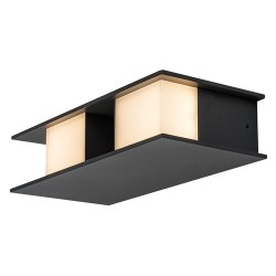 Sieninis lauko šviestuvas Kioni LED 13W 3000K Šilta balta (Antracito)