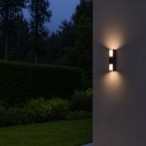 Sieninis lauko šviestuvas Kioni LED 13W 3000K Šilta balta (Antracito)