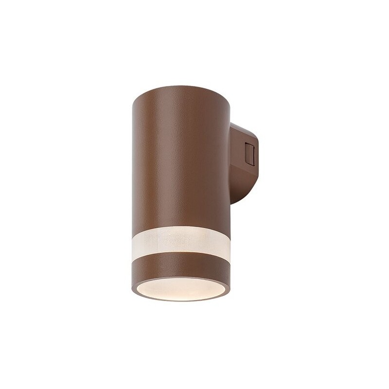Sieninis lauko šviestuvas Urfa Line LED 9W 3000, 4000, 6500K CCT keičiama balta spalva (Ruda)