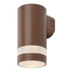 Sieninis lauko šviestuvas Urfa Line LED 9W 3000, 4000, 6500K CCT keičiama balta spalva (Ruda)