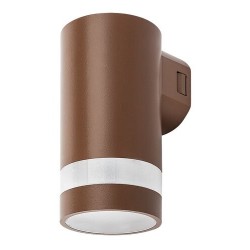 Sieninis lauko šviestuvas Urfa Line LED 9W 3000, 4000, 6500K CCT keičiama balta spalva (Ruda)
