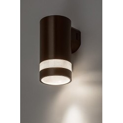 Sieninis lauko šviestuvas Urfa Line LED 9W 3000, 4000, 6500K CCT keičiama balta spalva (Ruda)