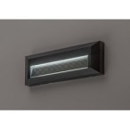 Sieninis lauko šviestuvas Kavala LED 6W 3000, 4000, 6500K CCT keičiama balta spalva (Juoda)