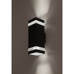 Sieninis lauko šviestuvas Urfa Line LED 16W 3000, 4000, 6500K CCT keičiama balta spalva (Antracito)