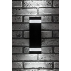 Sieninis lauko šviestuvas Urfa Line LED 16W 3000, 4000, 6500K CCT keičiama balta spalva (Antracito)