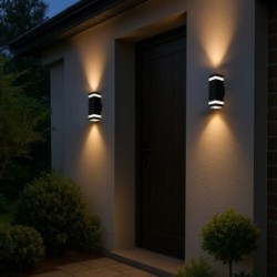 Sieninis lauko šviestuvas Urfa Line LED 16W 3000, 4000, 6500K CCT keičiama balta spalva (Antracito)