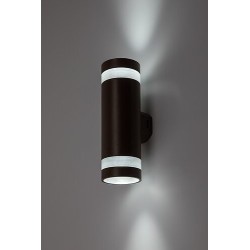 Sieninis lauko šviestuvas Urfa Line LED 16W 3000, 4000, 6500K CCT keičiama balta spalva (Ruda)
