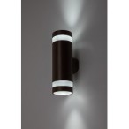 Sieninis lauko šviestuvas Urfa Line LED 16W 3000, 4000, 6500K CCT keičiama balta spalva (Ruda)