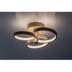Lubinis šviestuvas Isidora LED 32W 3000-6500K CCT keičiama balta spalva (Rusva)