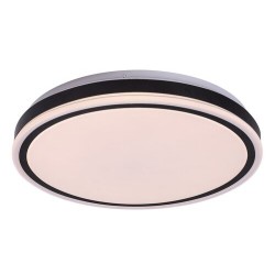 Lubinis šviestuvas Corlet LED 20W 3000-6500K CCT keičiama balta spalva (Juoda)
