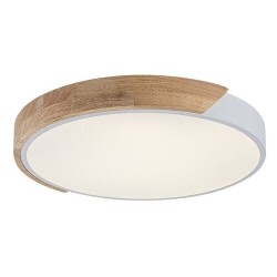 Lubinis šviestuvas Maple2 LED 24W 3000K Šilta balta (Balta)