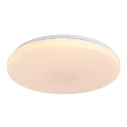 Lubinis šviestuvas Danny2 LED 34W 3000-6500K CCT keičiama balta spalva (Balta)