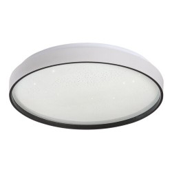 Lubinis šviestuvas Zerava LED 34W 3000-6500K CCT keičiama balta spalva (Juoda)