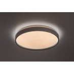 Lubinis šviestuvas Zerava LED 34W 3000-6500K CCT keičiama balta spalva (Juoda)