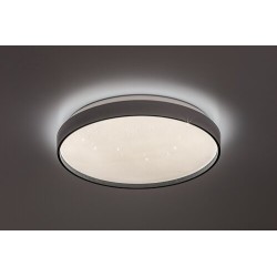 Lubinis šviestuvas Zerava LED 34W 3000-6500K CCT keičiama balta spalva (Juoda)