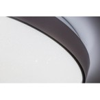 Lubinis šviestuvas Zerava LED 34W 3000-6500K CCT keičiama balta spalva (Juoda)