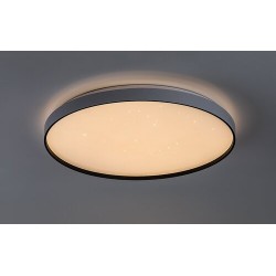 Lubinis šviestuvas Zerava LED 60W 3000-6500K CCT keičiama balta spalva (Juoda)
