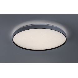 Lubinis šviestuvas Zerava LED 60W 3000-6500K CCT keičiama balta spalva (Juoda)