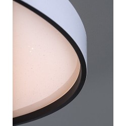 Lubinis šviestuvas Zerava LED 60W 3000-6500K CCT keičiama balta spalva (Juoda)