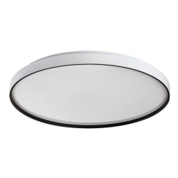 Lubinis šviestuvas Zerava LED 80W 3000-6500K CCT keičiama balta spalva (Juoda)