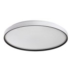 Lubinis šviestuvas Zerava LED 80W 3000-6500K CCT keičiama balta spalva (Juoda)
