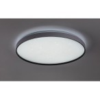 Lubinis šviestuvas Zerava LED 80W 3000-6500K CCT keičiama balta spalva (Juoda)