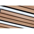 Lubinis šviestuvas Noxelle LED 12W 3000, 4500, 6000K CCT keičiama balta spalva (Juoda, Ąžuolo)