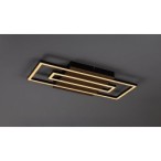 Lubinis šviestuvas Noxelle LED 28W 3000, 4500, 6000K CCT keičiama balta spalva (Juoda, Ąžuolo)