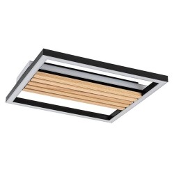 Lubinis šviestuvas Noxelle LED 26W 3000, 4500, 6000K CCT keičiama balta spalva (Juoda, Ąžuolo)