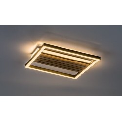 Lubinis šviestuvas Noxelle LED 26W 3000, 4500, 6000K CCT keičiama balta spalva (Juoda, Ąžuolo)