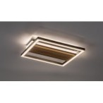 Lubinis šviestuvas Noxelle LED 26W 3000, 4500, 6000K CCT keičiama balta spalva (Juoda, Ąžuolo)