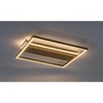 Lubinis šviestuvas Noxelle LED 30W 3000, 4500, 6000K CCT keičiama balta spalva (Juoda, Ąžuolo)