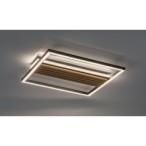 Lubinis šviestuvas Noxelle LED 30W 3000, 4500, 6000K CCT keičiama balta spalva (Juoda, Ąžuolo)
