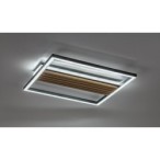 Lubinis šviestuvas Noxelle LED 30W 3000, 4500, 6000K CCT keičiama balta spalva (Juoda, Ąžuolo)