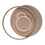 Lubinis šviestuvas Brantiel LED 57W 3000-6000K CCT keičiama balta spalva (Rusva)