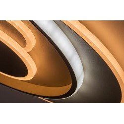 Lubinis šviestuvas Brantiel LED 57W 3000-6000K CCT keičiama balta spalva (Rusva)