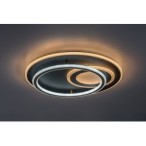 Lubinis šviestuvas Brantiel LED 60W 3000-6000K CCT keičiama balta spalva (Juoda, Aukso)
