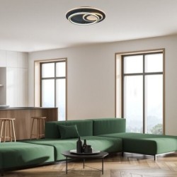 Lubinis šviestuvas Brantiel LED 60W 3000-6000K CCT keičiama balta spalva (Juoda, Aukso)