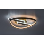 Lubinis šviestuvas Brantiel LED 60W 3000-6000K CCT keičiama balta spalva (Juoda, Aukso)