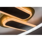 Lubinis šviestuvas Brantiel LED 60W 3000-6000K CCT keičiama balta spalva (Juoda, Aukso)
