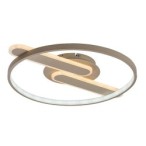 Lubinis šviestuvas Brantiel LED 55W 3000-6000K CCT keičiama balta spalva (Rusva)