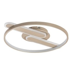 Lubinis šviestuvas Brantiel LED 55W 3000-6000K CCT keičiama balta spalva (Rusva)