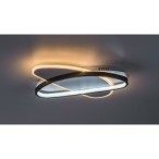 Lubinis šviestuvas Brantiel LED 57W 3000-6000K CCT keičiama balta spalva (Juoda, Balta)