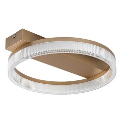Lubinis šviestuvas Rivona LED 18W 3000-6500K CCT keičiama balta spalva (Aukso)
