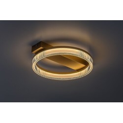 Lubinis šviestuvas Rivona LED 18W 3000-6500K CCT keičiama balta spalva (Aukso)