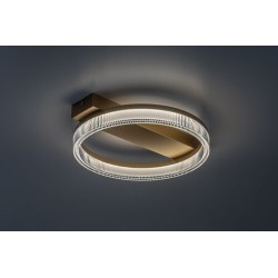 Lubinis šviestuvas Rivona LED 18W 3000-6500K CCT keičiama balta spalva (Aukso)