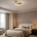 Lubinis šviestuvas Rivona LED 18W 3000-6500K CCT keičiama balta spalva (Aukso)